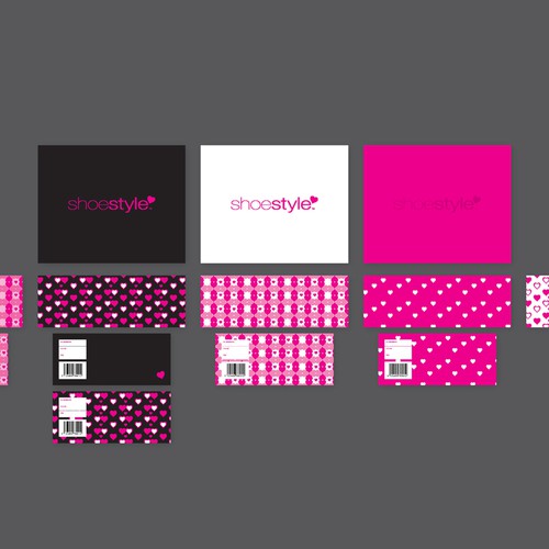 Fashion packaging with the title 'Shoe BOX for ShoeStyle.pl'