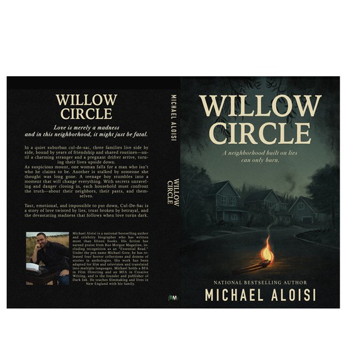Drawing book cover with the title 'willow circle illustration cover book'