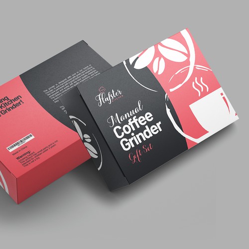 Gift packaging with the title 'Modern Gift Box Design'