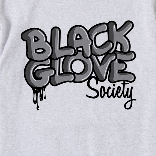Black and white t-shirt with the title 'street art'