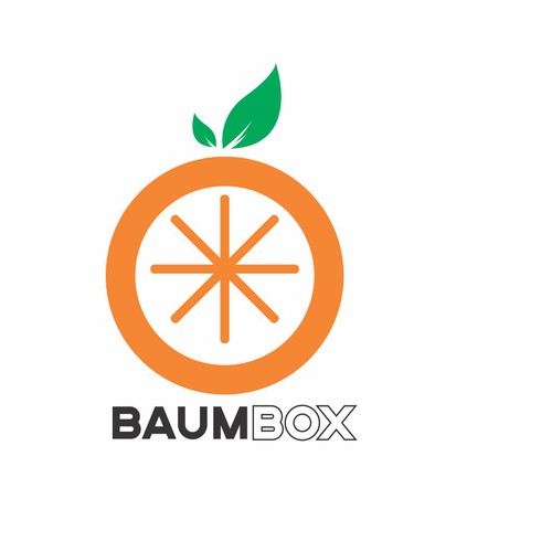 Citrus logo with the title 'logo concept for BaumBox'