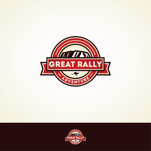 Rally design with the title 'Great Rally'