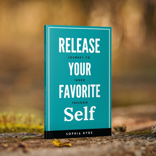 New design with the title 'Book cover design'