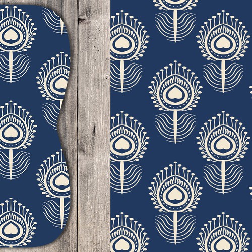 Baby boutique design with the title 'Baby Burp Cloth Design'