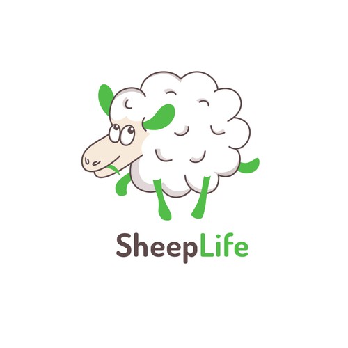 Sheep logo with the title 'Logo for public sheep event'
