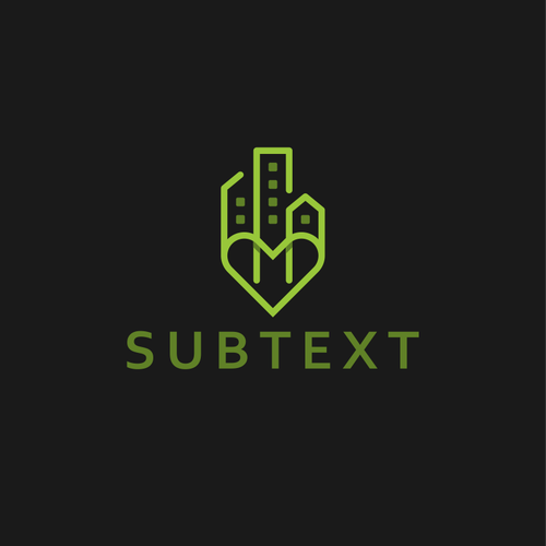 City brand with the title 'Building and Heart logo'