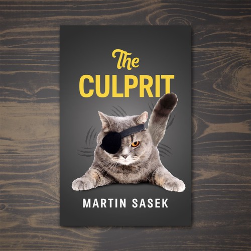 Animal book cover with the title 'The Culprit'