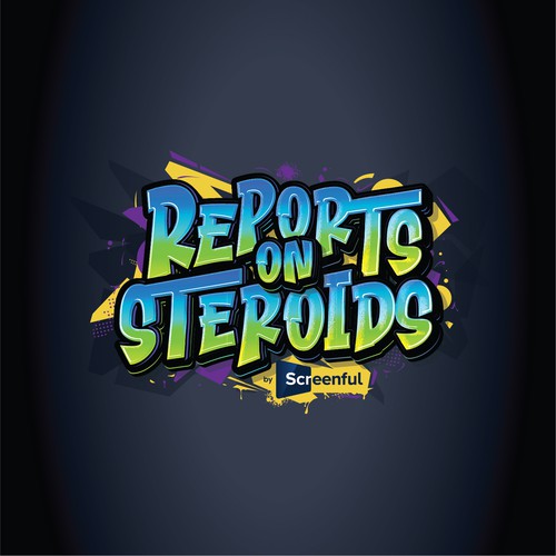 Graffiti logo with the title 'Graffiti logo.'