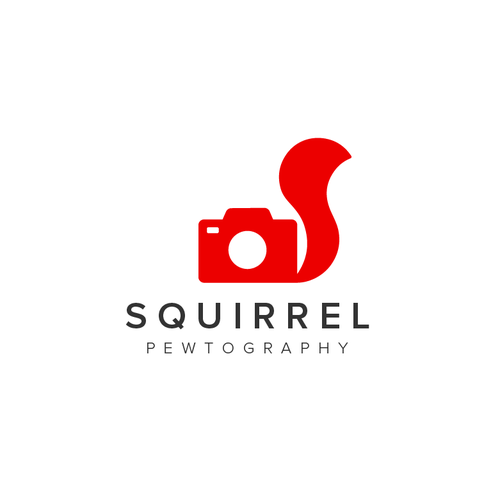 Squirrel logo with the title 'Squirrel Pewtography'