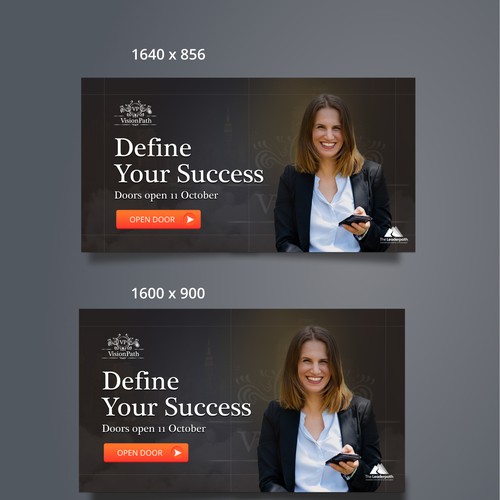 VIP design with the title 'Coaching banners '