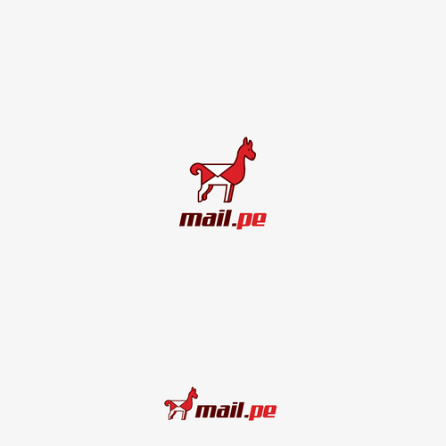 Email logo with the title 'Peruan mail company'