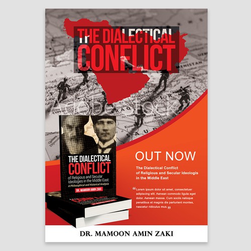 Promotional design with the title 'The Dialectical Conflict'