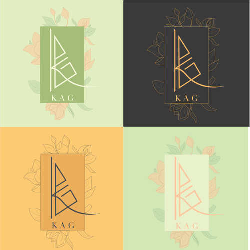 Floral brand with the title 'A logo design for a floral company/flower shop '