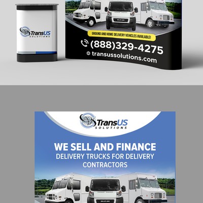 Trade-show backdrop Booth design