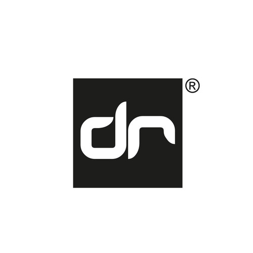 Corporate identity logo with the title 'DR Outdoor'
