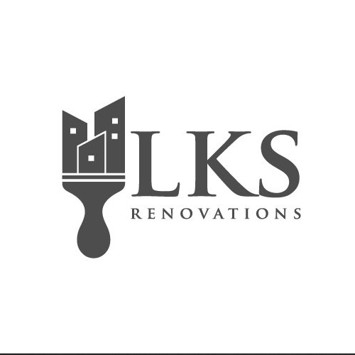 Paint logo with the title 'LKS RENOVATION'