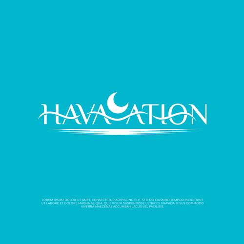 Reflection logo with the title 'Elegant logo for travel/hotel theme'