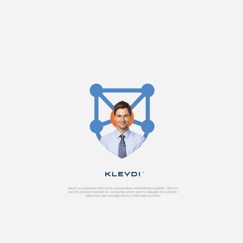People design with the title 'Net-Shield-Person logo for Kleydi'