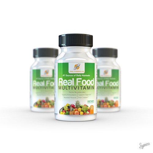 Premium label with the title 'Guaranteed Winner! - Looking for Elegant & Simple Vitamin & Supplement Design'