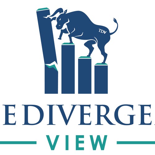 Business logo with the title 'Strong minded icon design'