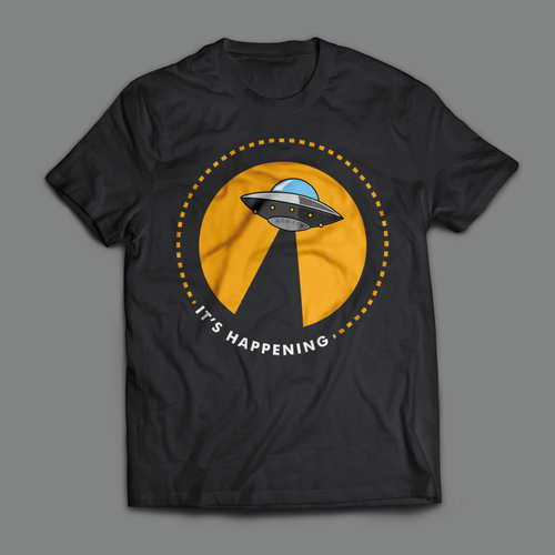 Spaceship logo with the title 'It's happening'
