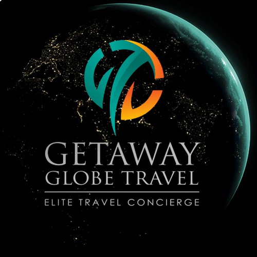 Traveling design with the title 'Luxury Logo for a travel agency'