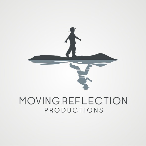 Reflection logo with the title 'New logo wanted for Moving Reflection Productions '