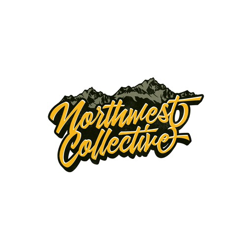 Script font design with the title 'Logo design for Northwest Collective'