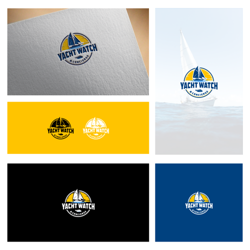 Sail logo with the title 'Yacht Watch & Concierge'