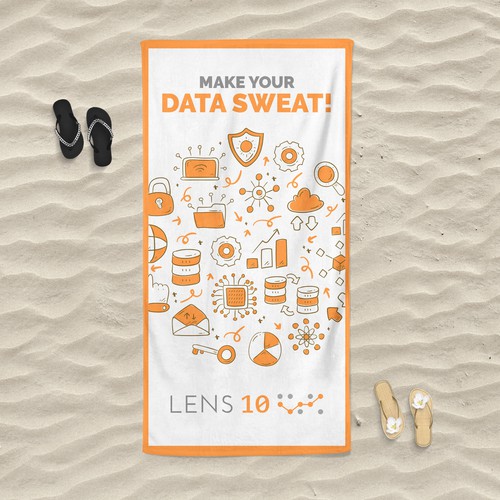 Towel design with the title 'Towel Design'