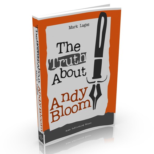 Contemporary book cover with the title 'Simple  & Contemporary Book Cover Design '