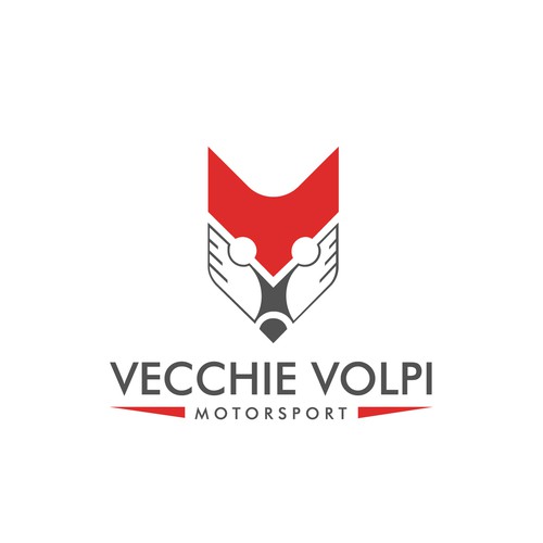 Motorsport logo with the title 'Vecchie Volpi Motorsport'