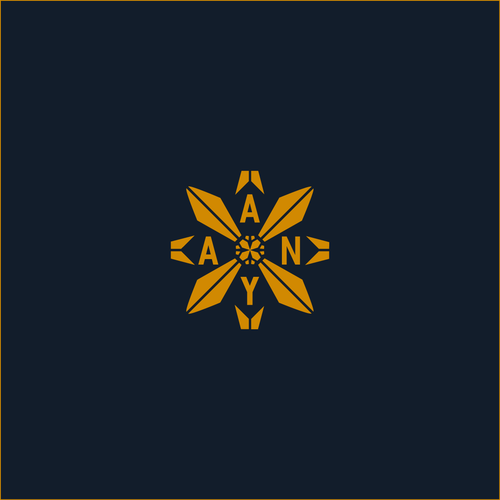 Brass logo with the title 'Traditional Logo for service company '