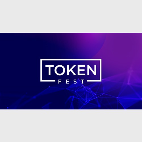 Event design with the title 'Facebook Ad for Token Fest'
