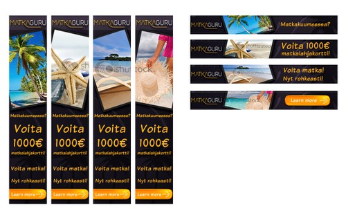 Animated GIF design with the title 'Animated Banner Ad Design for matkaguru'