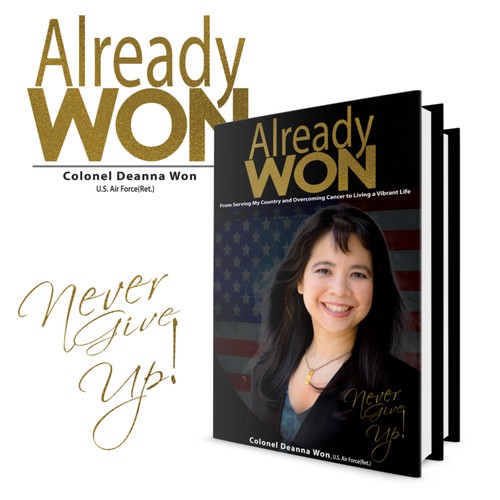 Powerful book cover with the title ' Artistic book cover'