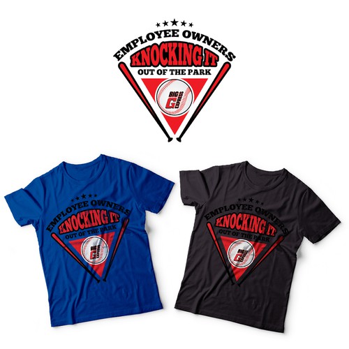 Baseball t-shirt with the title 'Big b T-shirt design'