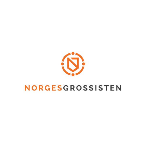 Secure design with the title 'Logo for Norwegian retailer'