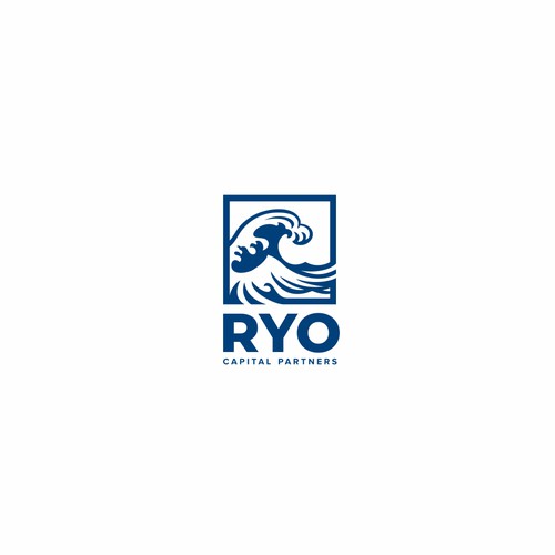 Ocean logo with the title 'Ryo Capital Partners Logo designs'