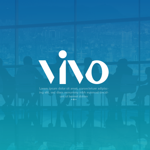 Typographic logo with the title 'vivo'