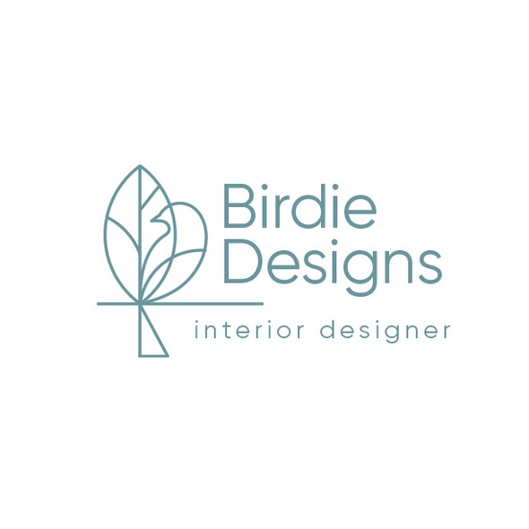 Elegant brand with the title 'Birdie Designes'