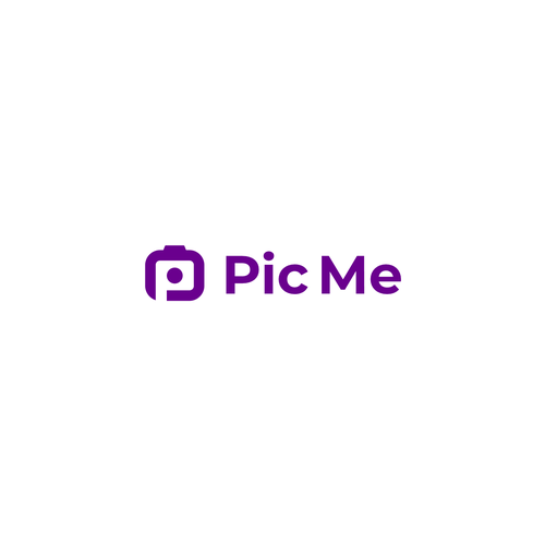 Picture design with the title 'Pic Me Logo Design'