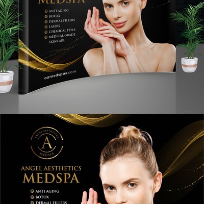  Eye Catching Expo Booth Design Needed for AntiAging MedSpa
