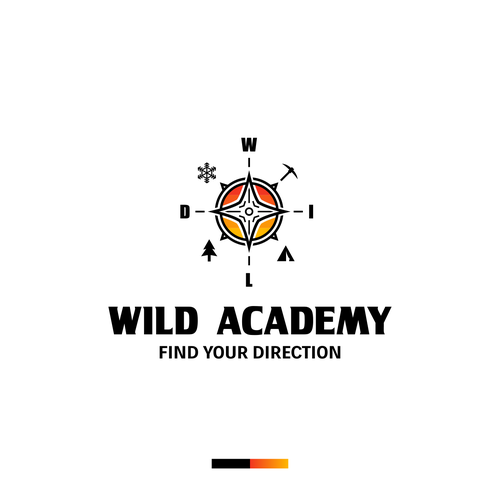 Physical logo with the title 'Wild Academy'