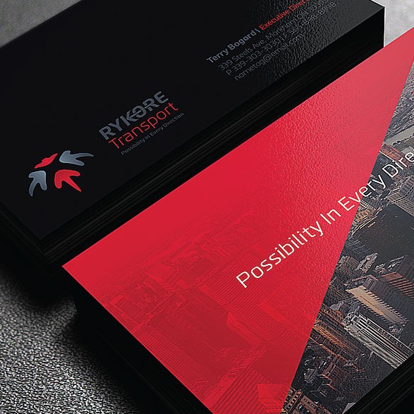 Transportation design with the title 'Transportation Logo'