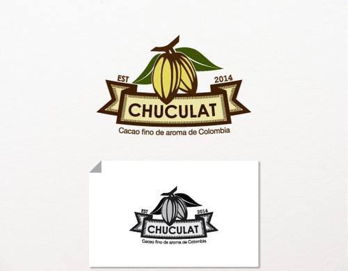 Coco logo with the title 'LIKE CHOCOLATE? DESIGN A LOGO FOR IT!'