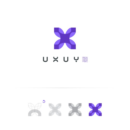 Pop up design with the title 'UXUY'