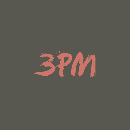 Number 3 logo with the title '3 pm logo'
