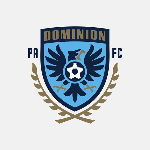 Spain national team logo with the title 'Pa Dominion FC'