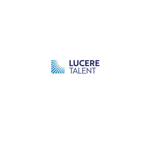 L logo with the title 'Concept for Lucere Talent, a Healthcare IT Recruiting Brand'